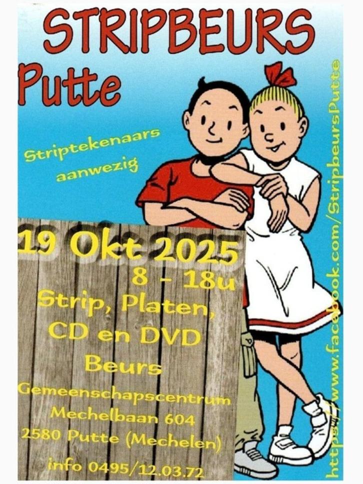 Stripverhalenbeurs (Putte) op zondag 19 oktober, Boeken, Stripverhalen, Zo goed als nieuw, Meerdere stripboeken, Ophalen