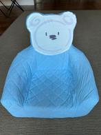 Fauteuil ourson bleu clair pour enfant en mousse, Ophalen