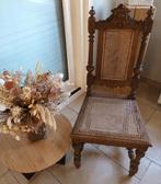 kerkstoel, Huis en Inrichting, Stoelen, Ophalen, Gebruikt, Bruin, Kerkstoel