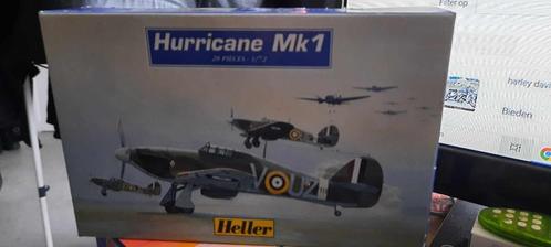 Hurricane MK I Helper 1/72, Hobby & Loisirs créatifs, Modélisme | Avions & Hélicoptères, Comme neuf, Avion, 1:72 à 1:144, Heller