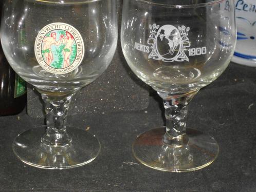 Bierglazen.Rochefort.White Bear.Duvel Collectie.Jupiler.D 64, Verzamelen, Biermerken, Zo goed als nieuw, Glas of Glazen, Duvel
