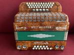 Z.g.a.n. steierische  Weltmeister 620 Helicon harmonica ., Muziek en Instrumenten, Accordeons, Met koffer, Ophalen of Verzenden