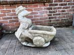 Tuinbeeld eend!, Ophalen
