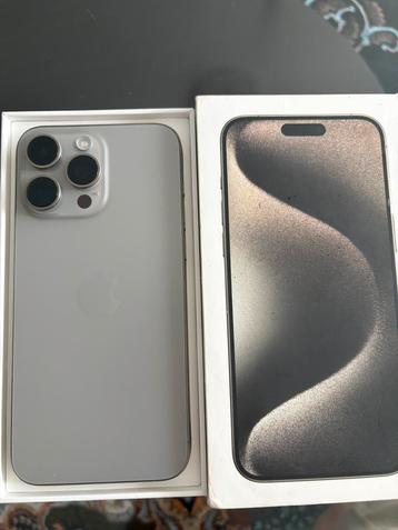 Iphone 15 Pro Max 256GB Natural Titanium beschikbaar voor biedingen