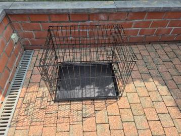 Te koop: puppy bench, Comme neuf, Niche à chien, Moins de 65 cm, Enlèvement