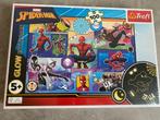 Marvel - Spider-Man puzzel glow in the dark. Nieuw!, Plus de 50 pièces, 4 à 6 ans, Enlèvement ou Envoi, Neuf