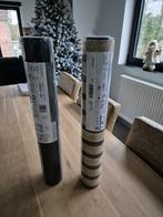 Zwarte + gestreept zwart/bruin houtstructuur vliesbehang, Huis en Inrichting, Stoffering | Behang, Ophalen, Bruin