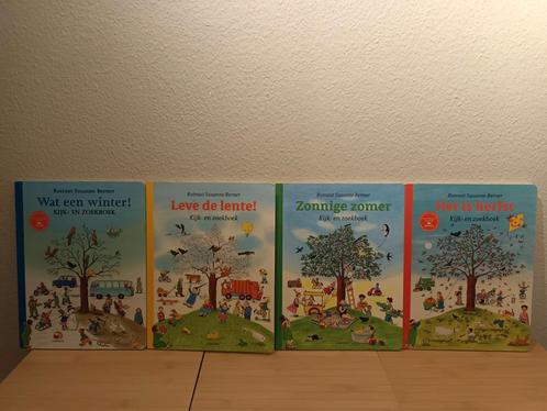 R.S. Berner - Wat een winter! + lente + zomer + herfst, Boeken, Prentenboeken en Plaatjesalbums, Gelezen, Prentenboek, Ophalen of Verzenden