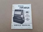 Service manual: rock-ola 480/ techna (1980) jukebox, Verzenden