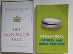 2 boeken Herman Koch, Comme neuf, Envoi