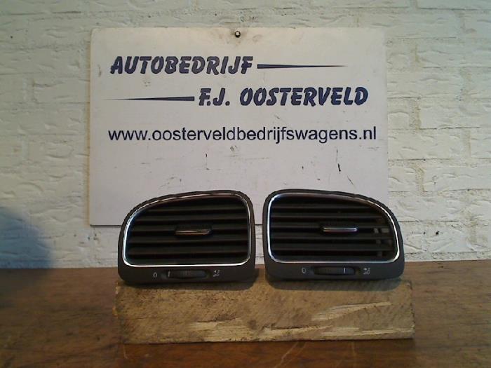 Luchtrooster Dashboard van een Volkswagen Golf, Auto-onderdelen, Dashboard en Schakelaars, Volkswagen, Gebruikt, 3 maanden garantie