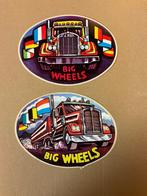 Fun stickers BIG WHEELS vrachtwagens, Verzamelen, Ophalen of Verzenden