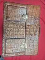 krokodillenkoffer 42x30, Handtassen en Accessoires, Tassen | Damestassen, Ophalen, Gebruikt