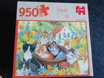 Jumbo puzzel / 950 stukjes / Farm Cats, Ophalen of Verzenden