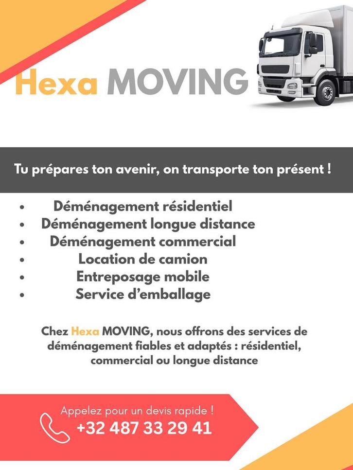 HexaMoving - Verhuizen, Diensten en Vakmensen, Verhuizers en Opslag, Inpakservice