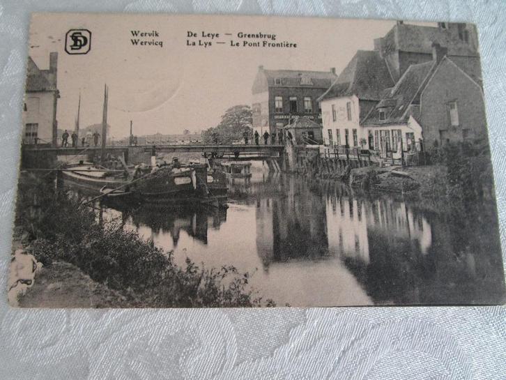 postkaart Wervik, Wervicq 1914-18, Collections, Objets militaires | Général, Autres, Enlèvement