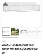 Hondenkennel 6x3x1,5 meter, Dieren en Toebehoren, Hondenhokken, Ophalen, Zo goed als nieuw, Hondenkennel