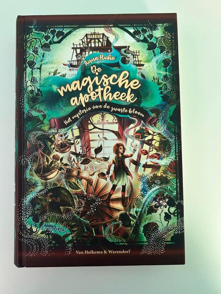 Anna Ruhe - Het mysterie van de zwarte bloem, Boeken, Kinderboeken | Jeugd | 10 tot 12 jaar, Zo goed als nieuw, Ophalen