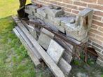 betonpalen en stenen, Ophalen, Gebruikt, Beton