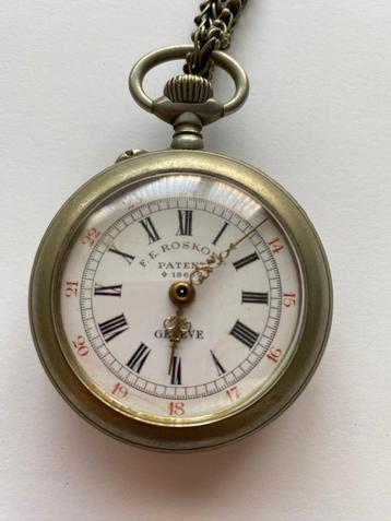 ROSKOPF - HORLOGE F.E. ROSKOPF PATENT 18632 GENÈVE - 1900  beschikbaar voor biedingen