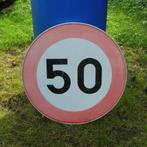 Verkeersbord “ Maximum 50 ”, Verzamelen, Overige Verzamelen, Ophalen of Verzenden