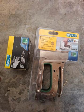 Nietmachine Rapid R34 Pro + 5000 nietjes beschikbaar voor biedingen