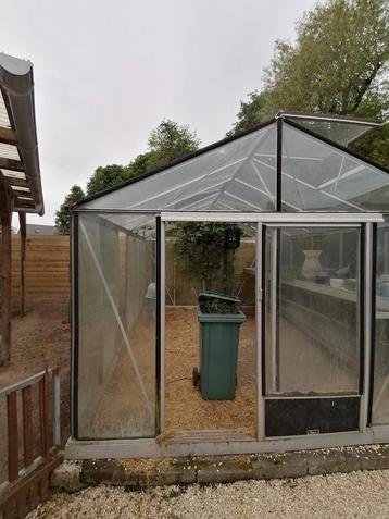 Serre van merk Euroserre 4m50 x 3m, Ophalen, Gebruikt