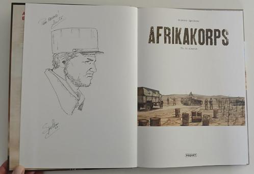 Bd Afrikakorps 3 Dédicace EO Speltens Neuf, Boeken, Stripverhalen, Nieuw, Eén stripboek, Ophalen of Verzenden