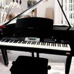 Vleugelpiano digitale elektrische vleugel piano zwart, Muziek en Instrumenten, Vleugel, Ophalen of Verzenden, Hoogglans, Zo goed als nieuw