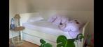Bed met opbergschuif, Maison & Meubles, Chambre à coucher | Canapés-lits, 90 cm, Enlèvement, Une personne, Utilisé