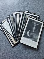 45 franstalige prentjes allemaal overl voor 1920, Ophalen of Verzenden, Bidprentje