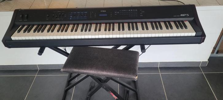 Digitale piano Kawai MP5, Muziek en Instrumenten, Piano's, Gebruikt, Piano, Zwart, Digitaal, Ophalen