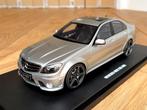 Mercedes C63 AMG W204 zilver 1:18 GT Spirit GT462 nieuw, Enlèvement ou Envoi, Neuf, Voiture, Autres marques