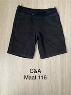 Zwarte short C&A maat 116, Ophalen of Verzenden, Zo goed als nieuw
