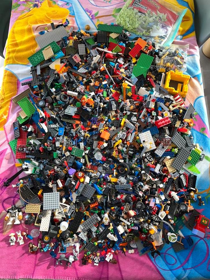 Groot en leuk lot bouwblokken, Kinderen en Baby's, Speelgoed | Bouwstenen, Gebruikt, Megabloks, Ophalen of Verzenden