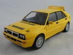 Lancia Delta Integrale HF Geel Kyosho 1/18 Nieuw, Ophalen of Verzenden, Nieuw, Auto, Kyosho