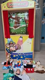 Poppenkast met 10 handpoppen en 6 vingerpopjes, Ophalen, Gebruikt, Overige typen