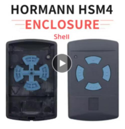 Hormann Hsm4 868 MHz Behuizing - Vervanging Abs Blauwe Knop, Doe-het-zelf en Bouw, Deuren en Vliegenramen, Nieuw, Ophalen of Verzenden