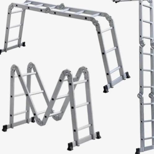 Telescoopladder 5.60 meter 3.80m, vouwladder 4.70m, Doe-het-zelf en Bouw, Reinigingsmachines, Nieuw, Ophalen of Verzenden