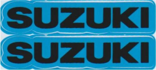 Suzuki sticker set #11, Motos, Accessoires | Autocollants, Envoi