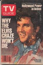 ELVIS PRESLEY  TV Gids 1985, Ophalen of Verzenden, Zo goed als nieuw, Tv, Overige typen