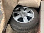 Origineel set Audi A4 winterbanden op velgen 225/60R17 H99, Ophalen, Winterbanden, Velg(en)