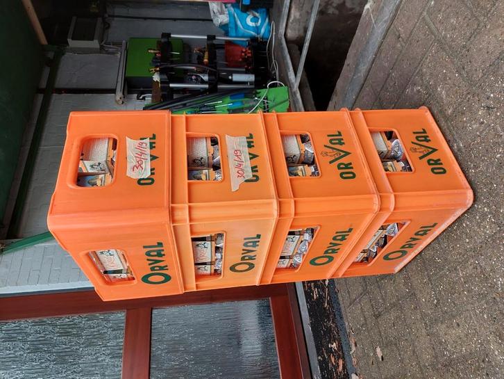 Oude trappist orval 6 jaar oud bier met smaakevolutie 2019, Verzamelen, Biermerken, Ophalen
