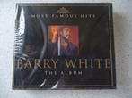 Lot 135 Nieuwe Dubbel CD Box van "Barry White" The Album., CD & DVD, Neuf, dans son emballage, Coffret, Soul, Nu Soul ou Neo Soul