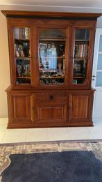 Vitrinekast in kerselaarhout, Huis en Inrichting, Kasten | Vitrinekasten, Ophalen