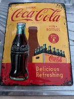 Vintage reclame borden Coca Cola, Comme neuf, Enlèvement ou Envoi