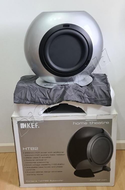 KEF HTB2SE subwoofer, Audio, Tv en Foto, Luidsprekerboxen, Zo goed als nieuw, Subwoofer, 120 watt of meer, Overige merken, Ophalen of Verzenden