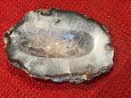agaat mineraal edelsteen schaaltje, Verzamelen, Mineralen en Fossielen, Ophalen, Mineraal