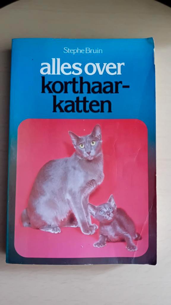 Alles over korthaarkatten, Boeken, Dieren en Huisdieren, Gelezen, Katten, Ophalen of Verzenden