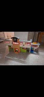 Playmobil grote school 9453 + extra lokalen, Ophalen of Verzenden, Zo goed als nieuw